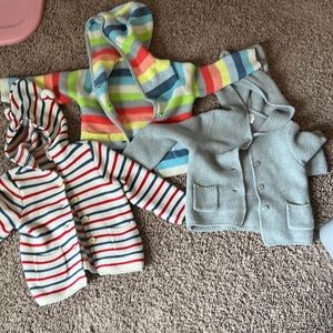Baby Gap cardigans (3) 18-24mos
